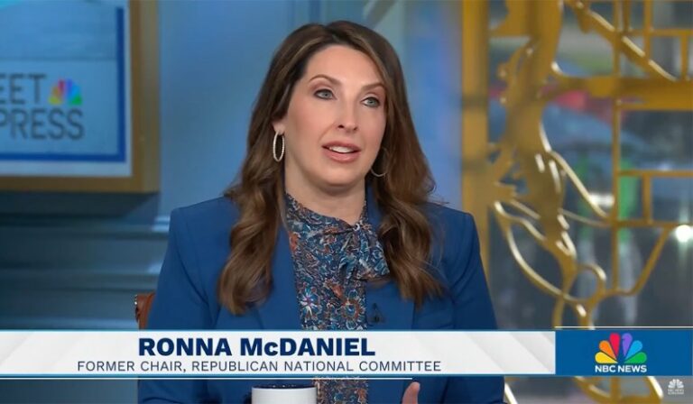 Ronna McDaniel Breaks With Trump, Says Prisoners Held on January 6 Shouldn’t Be Freed