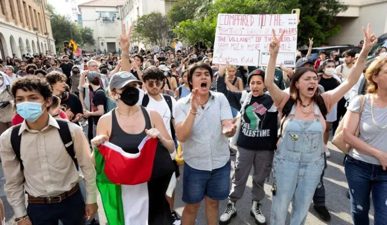 UT Austin Places Pro-Palestinian Student Groups on Interim Suspension Following Anti-Israel Protest